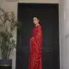 JR 635 Red Color Georgette Saree with Lace Work & Embroidery Work. Exclusive Offer ₹1949. Delivery 4-6 Working Days. Shop now. | Creative Sarees, Bollywood Sarees, Designer Sarees, Embroidered Sarees, Ethnic Saree, Modern Digital sarees, Party Wear Sarees, Sarees