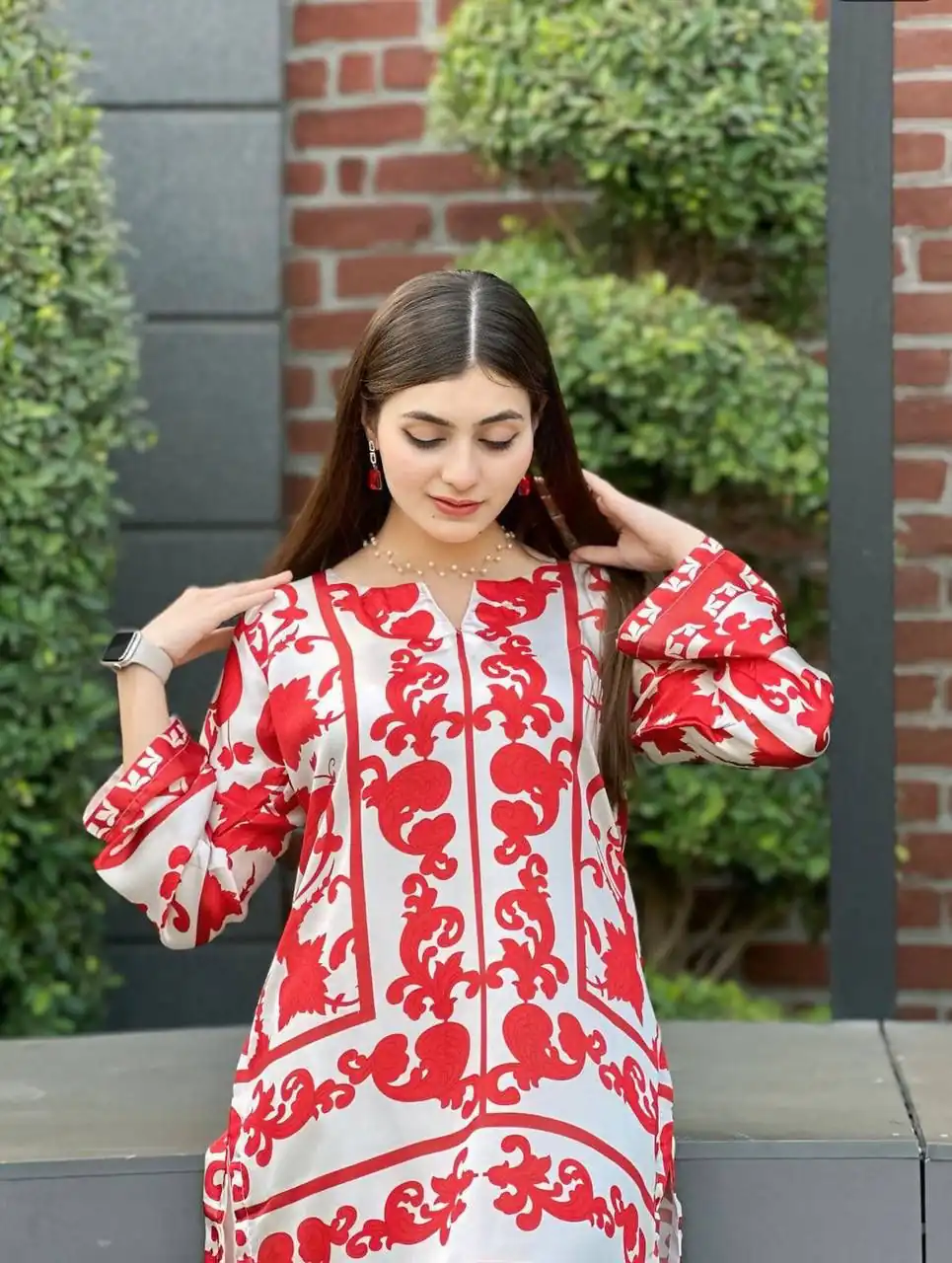 DC 104 Red Natural Crape Salwar Suit Perfect for Wedding, Party, Sangeet, Pongal, Family Gatherings – . Exclusive Offer ₹1499. Delivery 4-6 Working | Casual Suits, Jump Suits, Creative suits, Designer Suits, Palazzo Suits, Party Wear Suits, Patiala Suits, Salwar suit, Straight Suits