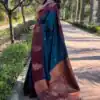 KPR 221 Teal Soft Lichi Silk Saree Perfect for Wedding, Party, Raksha Bandhan, Sangeet, Eid – . Get it for ₹1449. Delivery 4-6 Working Days. | Creative Sarees, Bollywood Sarees, Designer Sarees, Embroidered Sarees, Ethnic Saree, Modern Digital sarees, Party Wear Sarees, Sarees