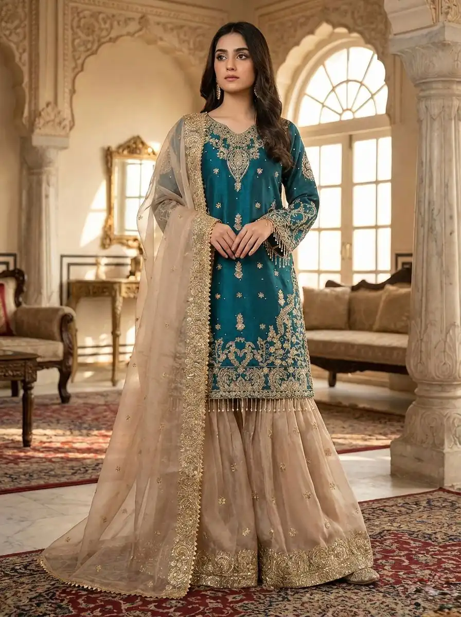 SR 1702 Teal in Zimmy Choo Silk Lace Work & Embroidery Work Salwar Suit . Affordable Price ₹1949. Delivery 4-6 Working Days. Shop now. | Casual Suits, Jump Suits, Tops & Bottoms, Track Suits, Trendy Wear, Creative suits, Designer Suits, Palazzo Suits, Party Wear Suits, Patiala Suits, Salwar suit, Straight Suits
