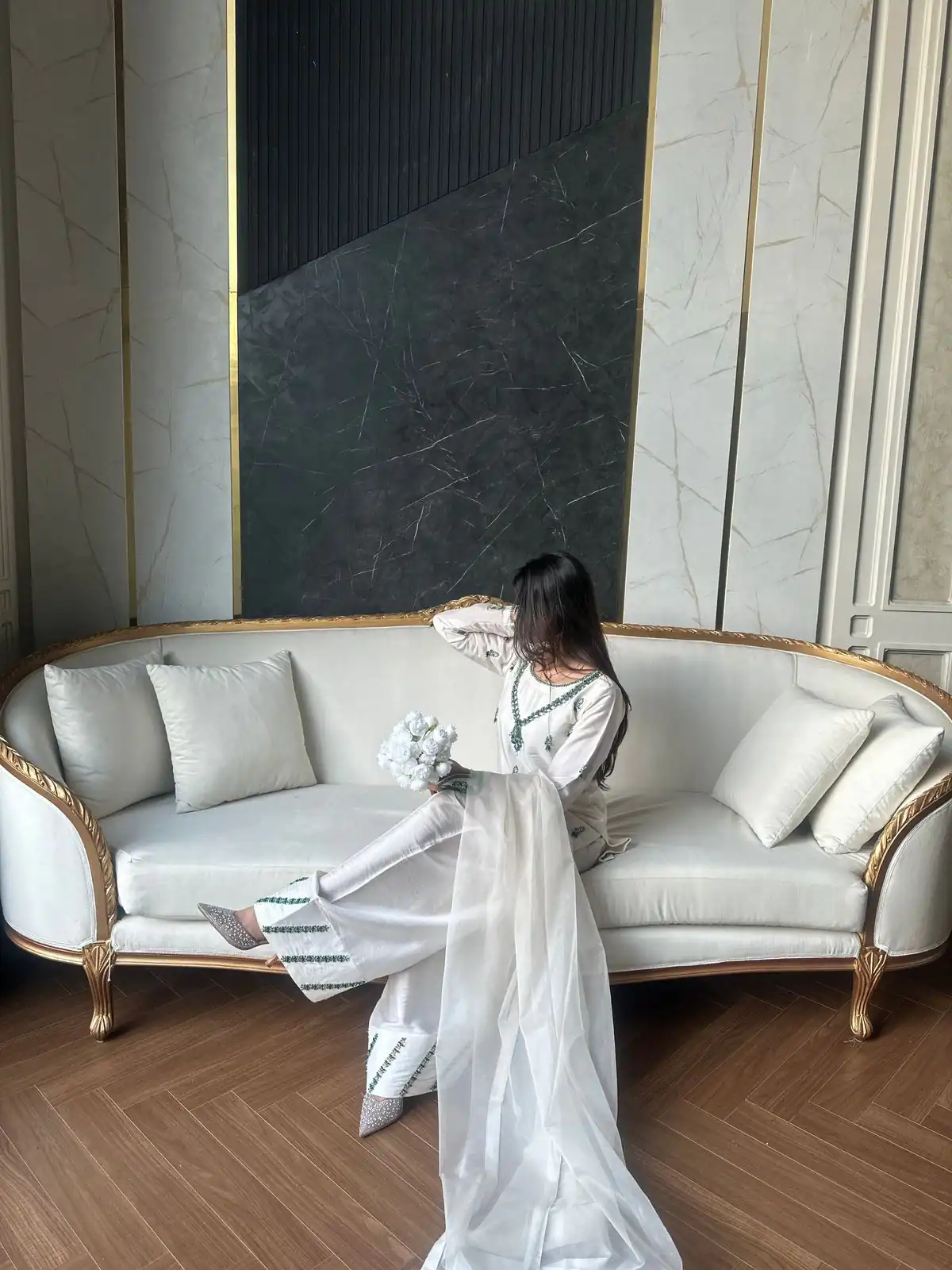 LG 1690 White Natural Crap Salwar Suit with Embroidery Work & Mirror Work. Special Price ₹1799. Delivery 4-6 Working Days. Shop now. | Casual Suits, Jump Suits, Tops & Bottoms, Track Suits, Trendy Wear, Creative suits, Designer Suits, Palazzo Suits, Party Wear Suits, Patiala Suits, Salwar suit, Straight Suits