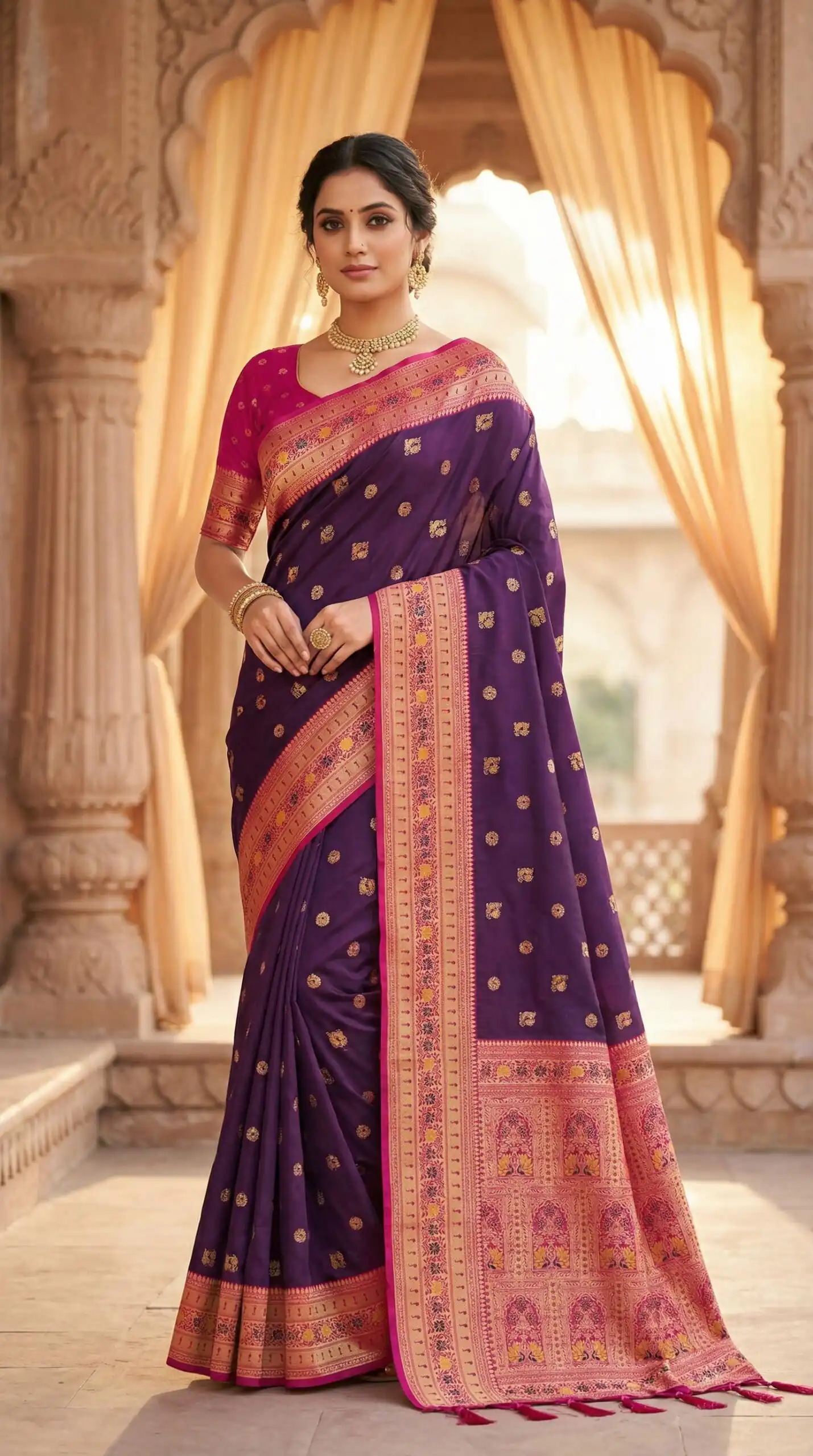 MB 18 Wine in Color Meenakari Zari Work & Lace Work Saree work. Exclusive Offer ₹2399. Delivery 4-6 Working Days. Shop now. | Creative Sarees, Bollywood Sarees, Designer Sarees, Embroidered Sarees, Ethnic Saree, Modern Digital sarees, Party Wear Sarees, Sarees