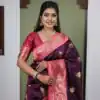 MB 22 Wine Soft Paithani Silk Saree with Zari Work & Lace Work. Affordable Price ₹2399. Delivery 4-6 Working Days. Shop now. | Creative Sarees, Bollywood Sarees, Designer Sarees, Embroidered Sarees, Ethnic Saree, Modern Digital sarees, Party Wear Sarees, Sarees