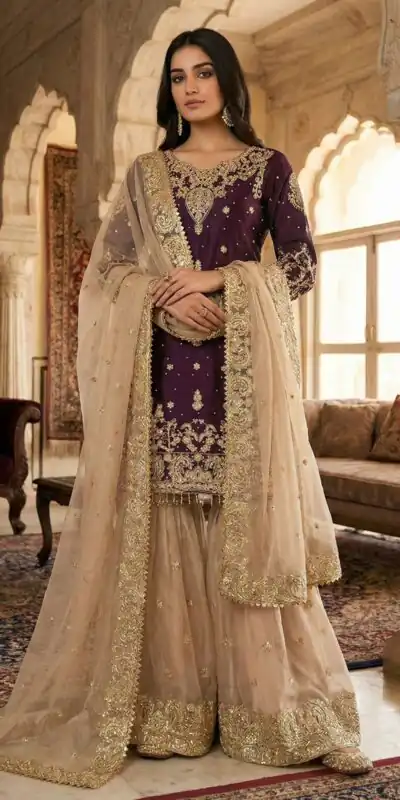 SR 1702 Wine in Zimmy Choo Silk Lace Work & Embroidery Work Salwar Suit . Affordable Price ₹1949. Delivery 4-6 Working Days. Shop now. | Casual Suits, Jump Suits, Tops & Bottoms, Track Suits, Trendy Wear, Creative suits, Designer Suits, Palazzo Suits, Party Wear Suits, Patiala Suits, Salwar suit, Straight Suits