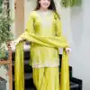 BE 437 Yellow Fendy Salwar Suit Perfect for Wedding, Party, Anniversary, Onam, Diwali – . Best Price ₹1999. Delivery 4-6 Working Days. Shop now. | Casual Suits, Jump Suits, Tops & Bottoms, Track Suits, Trendy Wear, Creative suits, Designer Suits, Palazzo Suits, Party Wear Suits, Patiala Suits, Salwar suit, Straight Suits