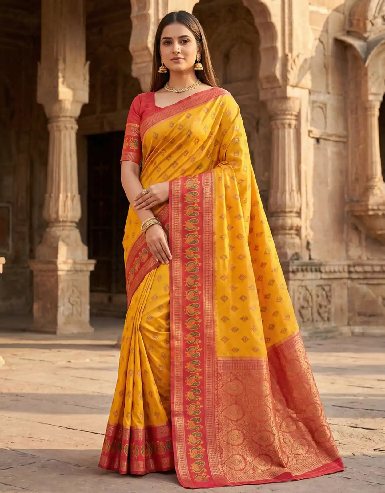 MB 6134 Yellow in Color Pochampalli Silk Lace Work & Zari Work Saree . Get it for ₹2099. Delivery 4-6 Working Days. Shop now. | Creative Sarees, Bollywood Sarees, Designer Sarees, Embroidered Sarees, Ethnic Saree, Modern Digital sarees, Party Wear Sarees, Sarees