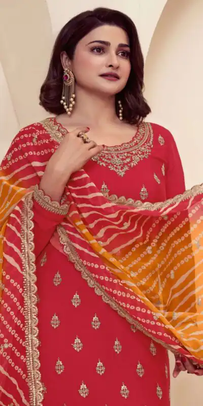 FC 72961 Red Viscous Chinon Salwar Suit with Lace Work & Embroidery Work. Exclusive Offer ₹2549. Delivery 4-6 Working Days. Shop now. | Casual Suits, Jump Suits, Creative suits, Designer Suits, Palazzo Suits, Party Wear Suits, Patiala Suits, Salwar suit, Straight Suits