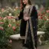 JF 040 Black Fendy Silk Salwar Suitwith Embroidery Work & Lace Work. Now at just ₹2049. Delivery 4-6 Working Days. Shop now. | Casual Suits, Jump Suits, Creative suits, Designer Suits, Palazzo Suits, Party Wear Suits, Patiala Suits, Salwar suit, Straight Suits