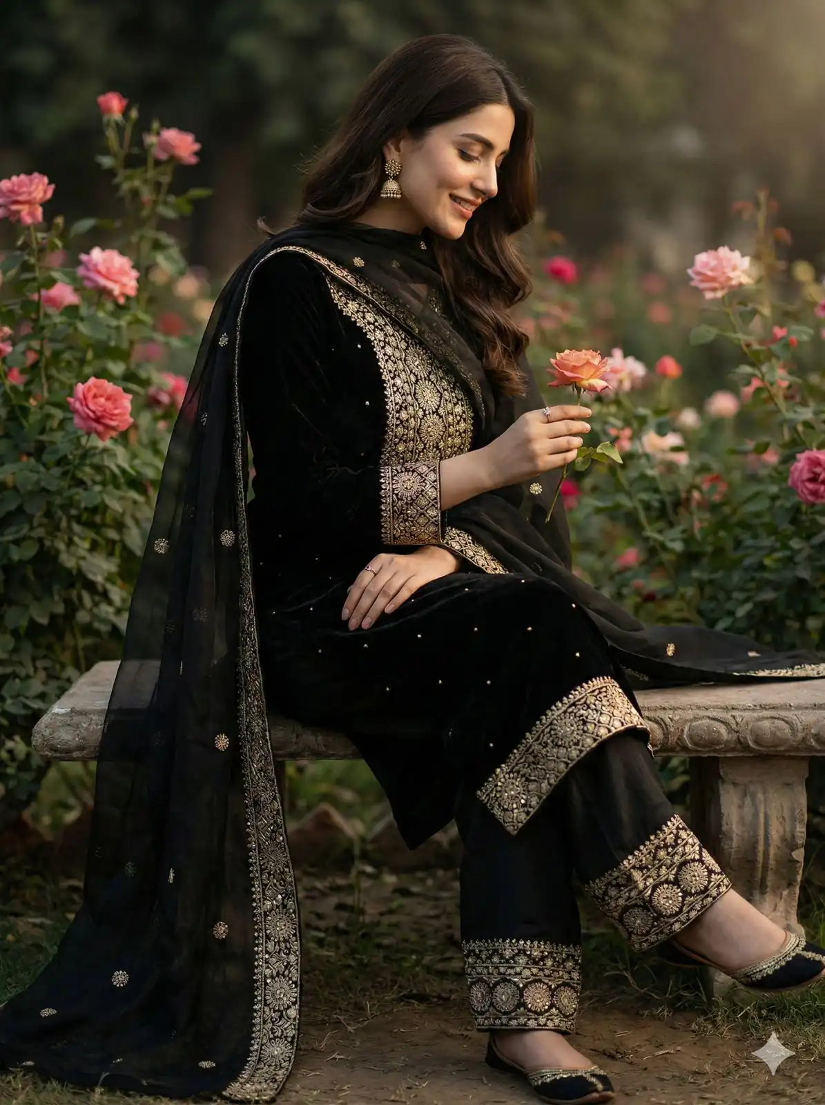 JF 040 Black Fendy Silk Salwar Suitwith Embroidery Work & Lace Work. Now at just ₹2049. Delivery 4-6 Working Days. Shop now. | Casual Suits, Jump Suits, Creative suits, Designer Suits, Palazzo Suits, Party Wear Suits, Patiala Suits, Salwar suit, Straight Suits