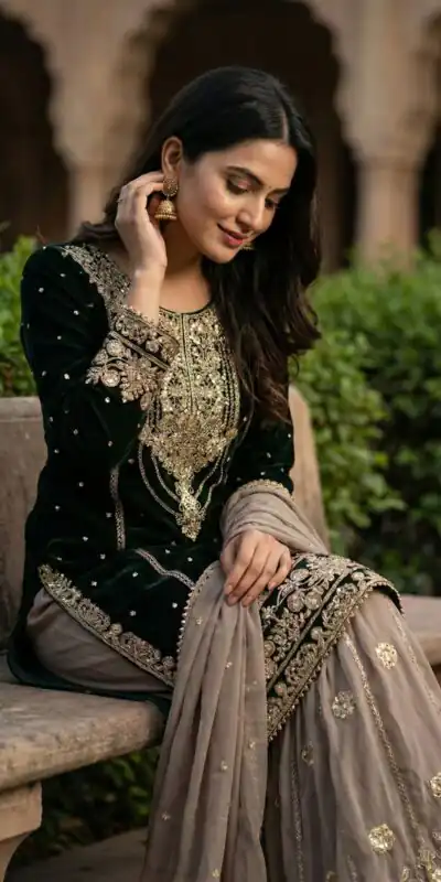 SR 1706 Black Faux Georgette Gown Perfect for Wedding, Party, Makar Sankranti, Karwa Chauth, Ethnic Day – . Now at just ₹1949. Delivery 4-6 Working D | Casual Suits, Jump Suits, Creative suits, Designer Suits, Palazzo Suits, Party Wear Suits, Patiala Suits, Salwar suit, Straight Suits