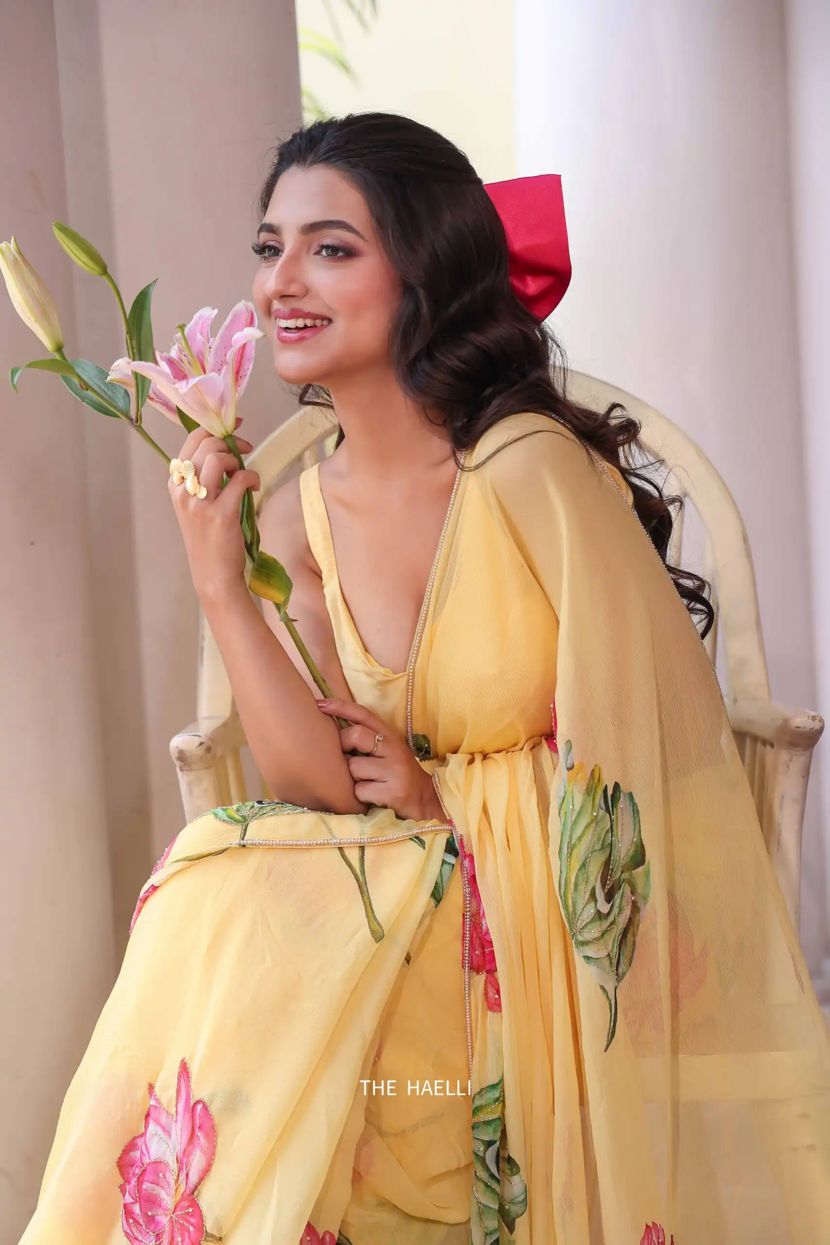 NC 5497 Yellow Soft Tebby Silk Saree. Perfect for Wedding, Party, Onam, Family Gatherings, Mehendi – Festive Deal ₹2049. Delivery 4-6 Working Days | Creative Sarees, Bollywood Sarees, Designer Sarees, Embroidered Sarees, Ethnic Saree, Modern Digital sarees, Party Wear Sarees, Sarees