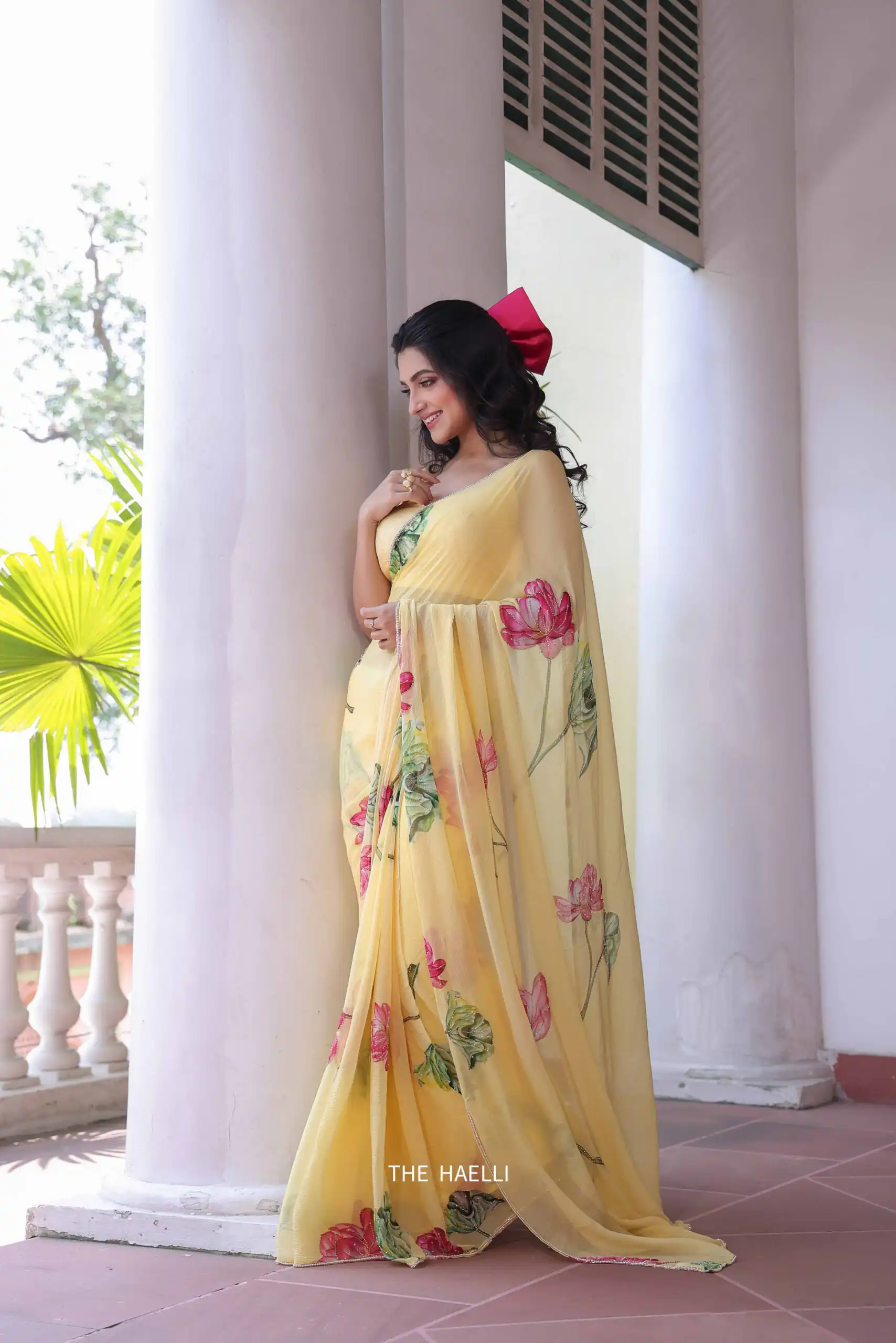 NC 5497 Yellow Soft Tebby Silk Saree. Perfect for Wedding, Party, Onam, Family Gatherings, Mehendi – Festive Deal ₹2049. Delivery 4-6 Working Days | Creative Sarees, Bollywood Sarees, Designer Sarees, Embroidered Sarees, Ethnic Saree, Modern Digital sarees, Party Wear Sarees, Sarees