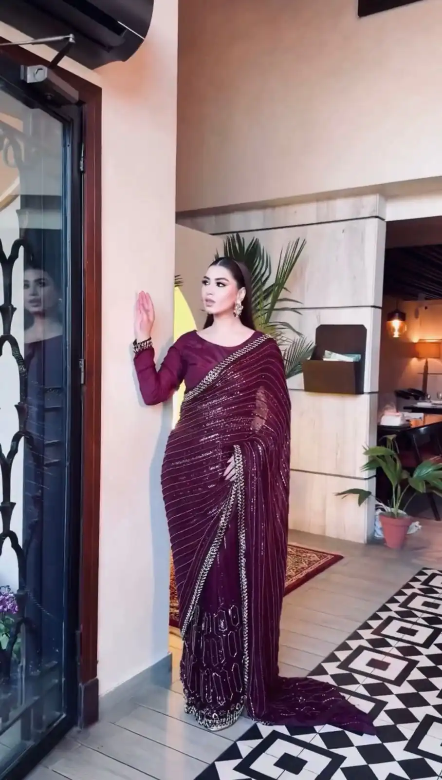 FB L342 Wine Color Kasturi Silk Georgette Saree with Zari Work. Online Best Price ₹2649. Delivery 4-6 Working Days. Shop now. | Creative Sarees, Bollywood Sarees, Designer Sarees, Embroidered Sarees, Ethnic Saree, Modern Digital sarees, Party Wear Sarees, Sarees