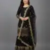 ZF 250 Black Color Faux Georgette Embroidery Sequence Work Sharara Suit Wedding, Party, Festive, Events Etc. Expected Delivery 4-6 Working Days @2099/- | Casual Suits, Jump Suits, Creative suits, Designer Suits, Palazzo Suits, Party Wear Suits, Patiala Suits, Salwar suit, Straight Suits