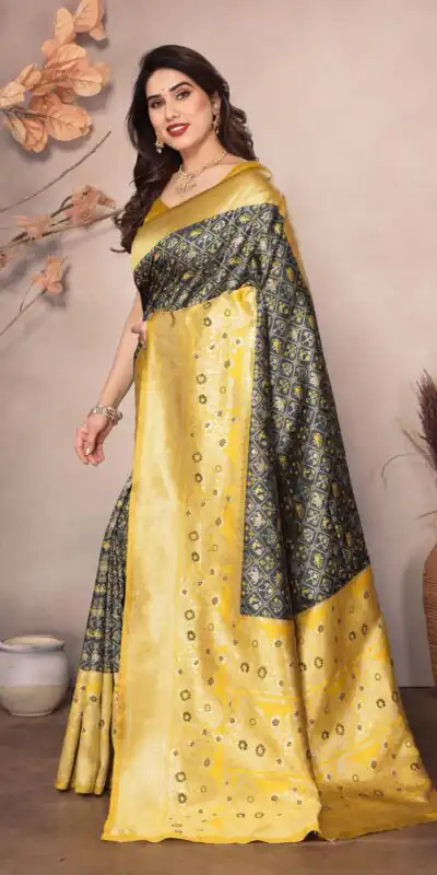 KPR 216 Black in Soft Lichi Silk Lace Border & Lace Work Saree . Exclusive Offer ₹1449. Delivery 4-6 Working Days. Shop now. | Creative Sarees, Bollywood Sarees, Designer Sarees, Embroidered Sarees, Ethnic Saree, Modern Digital sarees, Party Wear Sarees, Sarees