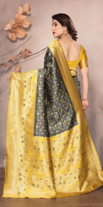 KPR 216 Black in Soft Lichi Silk Lace Border & Lace Work Saree . Exclusive Offer ₹1449. Delivery 4-6 Working Days. Shop now. | Creative Sarees, Bollywood Sarees, Designer Sarees, Embroidered Sarees, Ethnic Saree, Modern Digital sarees, Party Wear Sarees, Sarees