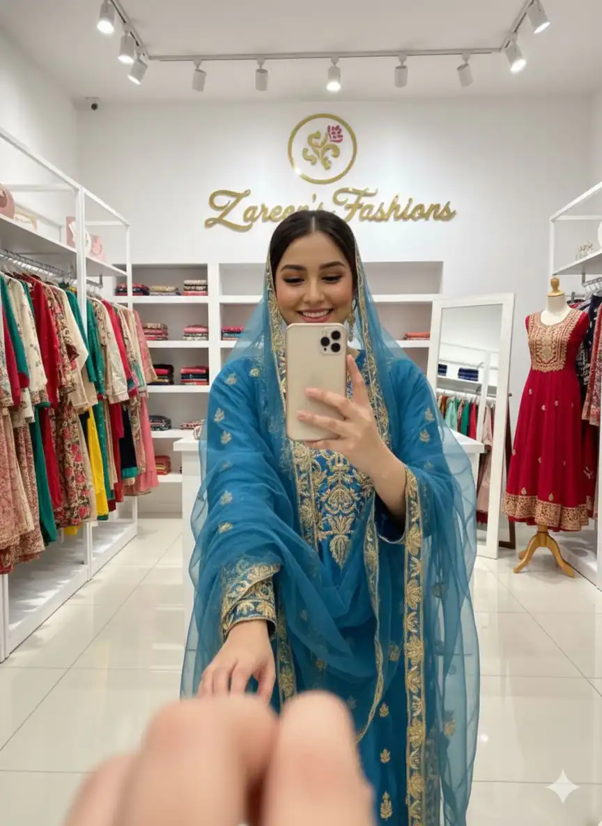 LG 2065 Blue Chinon Salwar Suit with Embroidery Work. Wedding, Party, Festive, Events, Grab it for ₹2449. Delivery 4-6 Working Days. Shop now. | Casual Suits, Jump Suits, Creative suits, Designer Suits, Palazzo Suits, Party Wear Suits, Patiala Suits, Salwar suit, Straight Suits