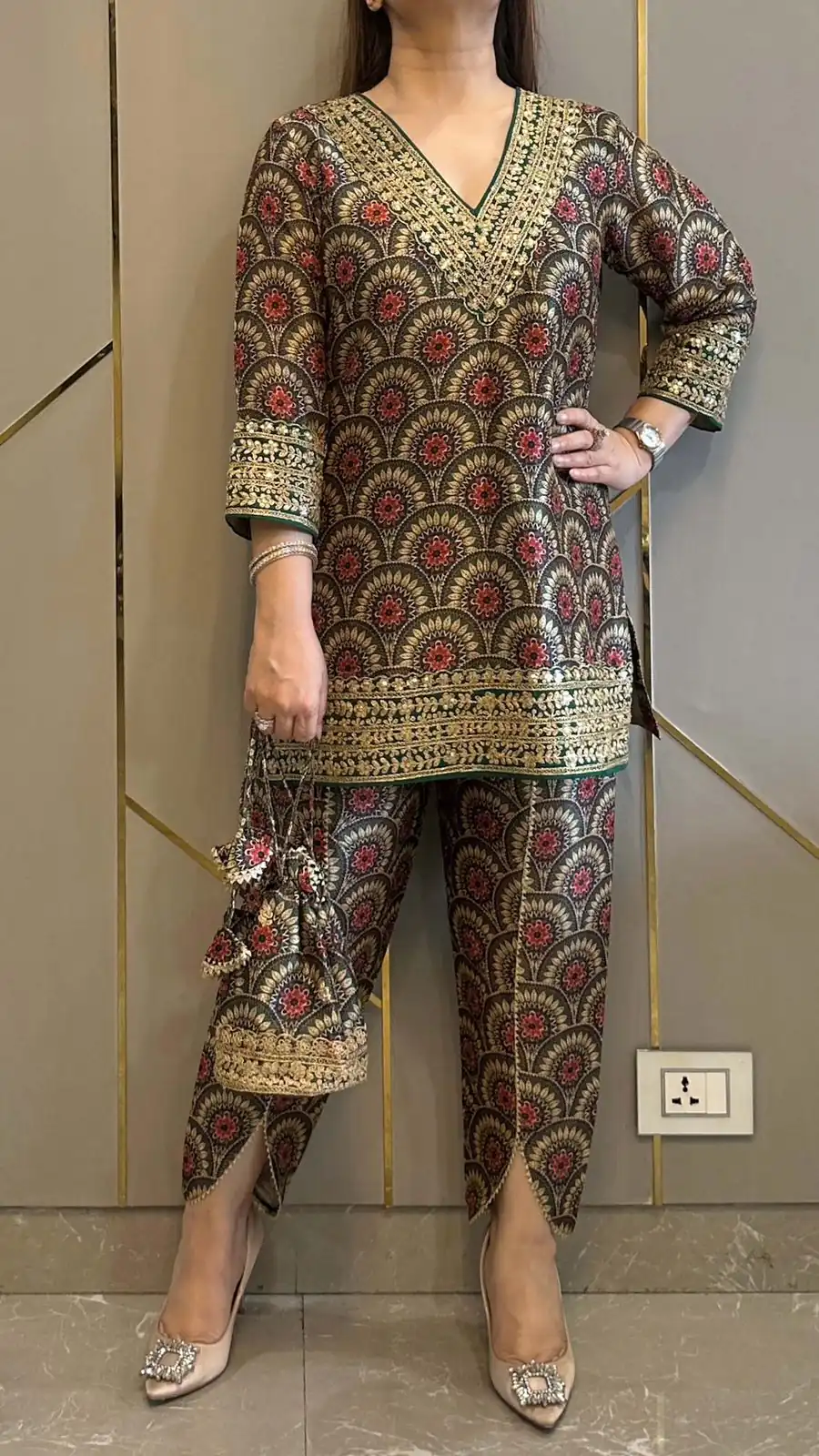 ST 1124 Brown in Mul Cotton Lace Work & Embroidery Work Salwar Suit . Special Price ₹1849. Delivery 4-6 Working Days. Shop now. | Casual Suits, Jump Suits, Creative suits, Designer Suits, Palazzo Suits, Party Wear Suits, Patiala Suits, Salwar suit, Straight Suits