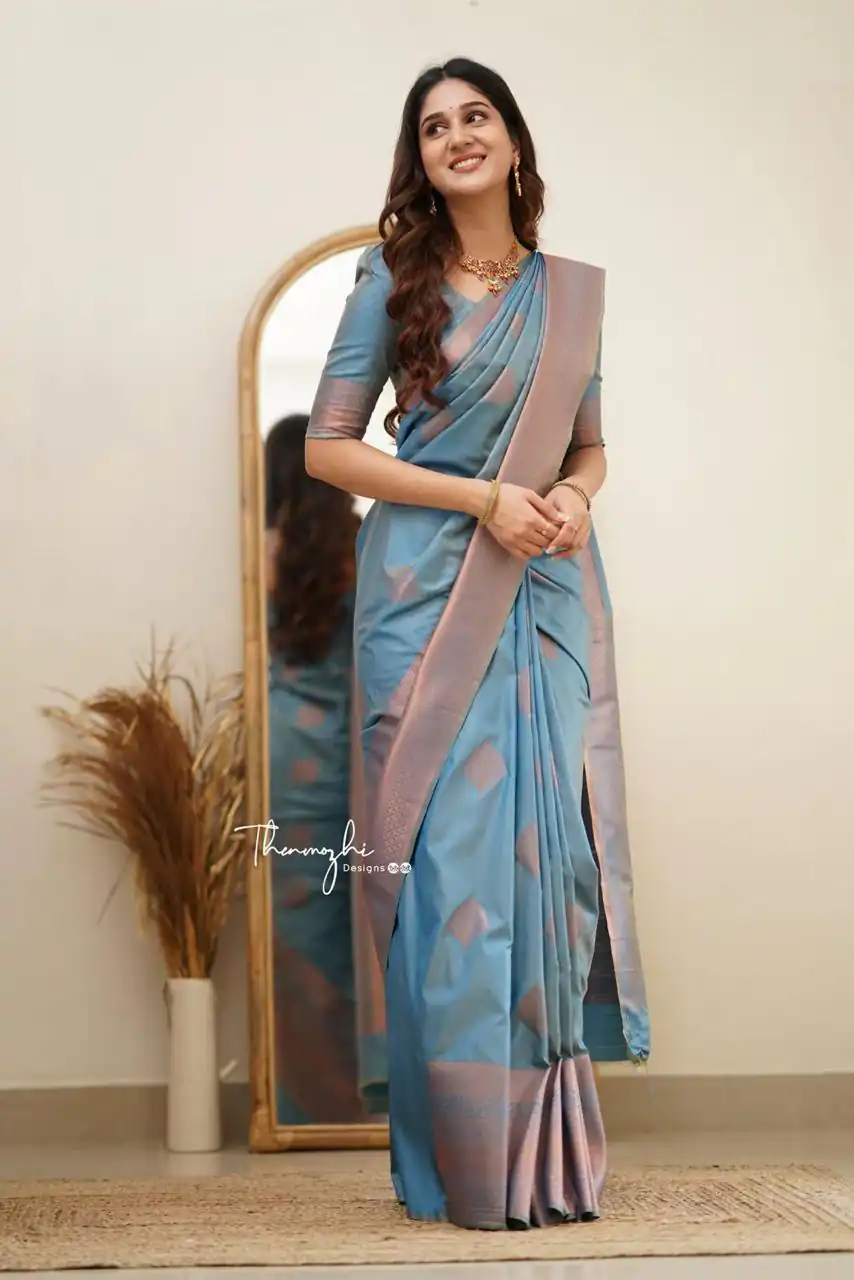 KP 6015 Blue Soft Lichi Silk Saree with Lace Border & Lace Work. Special Price ₹1349. Delivery 4-6 Working Days. Shop now. | Creative Sarees, Bollywood Sarees, Designer Sarees, Embroidered Sarees, Ethnic Saree, Modern Digital sarees, Party Wear Sarees, Sarees