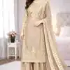 SSR 535 Chiku Color in Organza Silk Embroidery Work Salwar Suit . Available at ₹2399 only. Delivery 4-6 Working Days. Shop now. | Casual Suits, Jump Suits, Creative suits, Designer Suits, Palazzo Suits, Party Wear Suits, Patiala Suits, Salwar suit, Straight Suits