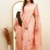 KP 6015 Light Pink Soft Lichi Silk Saree with Lace Border & Lace Work. Special Price ₹1349. Delivery 4-6 Working Days. Shop now. | Creative Sarees, Bollywood Sarees, Designer Sarees, Embroidered Sarees, Ethnic Saree, Modern Digital sarees, Party Wear Sarees, Sarees