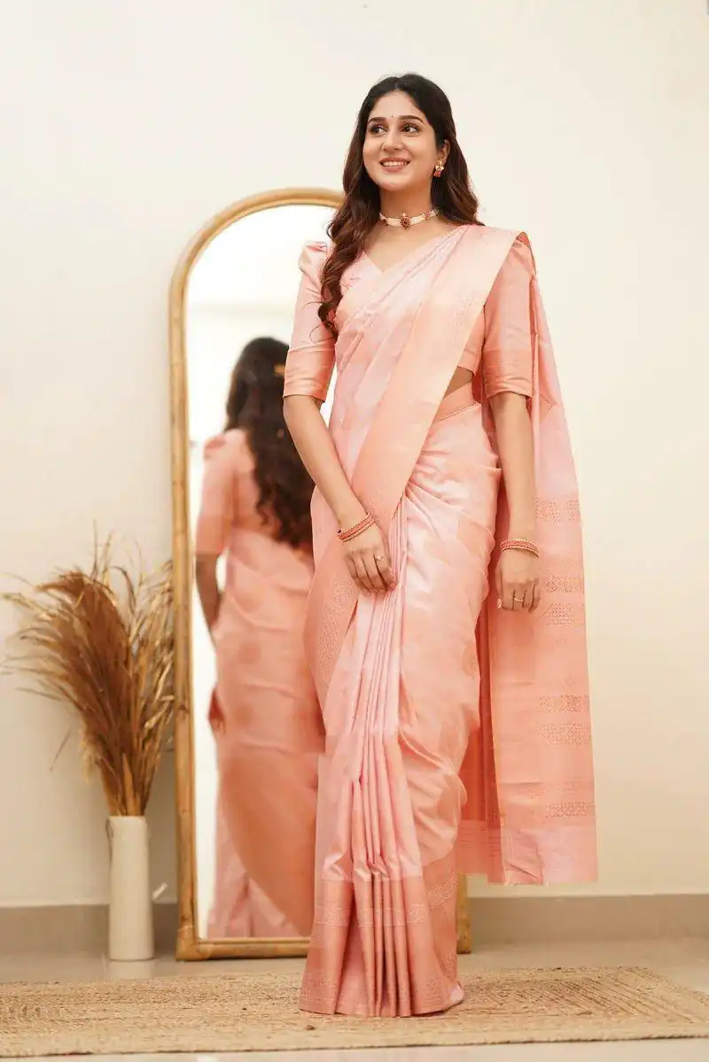 KP 6015 Light Pink Soft Lichi Silk Saree with Lace Border & Lace Work. Special Price ₹1349. Delivery 4-6 Working Days. Shop now. | Creative Sarees, Bollywood Sarees, Designer Sarees, Embroidered Sarees, Ethnic Saree, Modern Digital sarees, Party Wear Sarees, Sarees