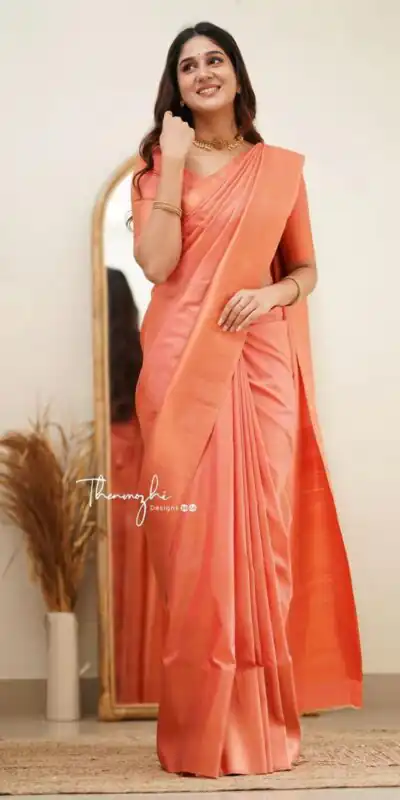 KP 6015 Peach Soft Lichi Silk Saree with Lace Border & Lace Work. Special Price ₹1349. Delivery 4-6 Working Days. Shop now. | Creative Sarees, Bollywood Sarees, Designer Sarees, Embroidered Sarees, Ethnic Saree, Modern Digital sarees, Party Wear Sarees, Sarees