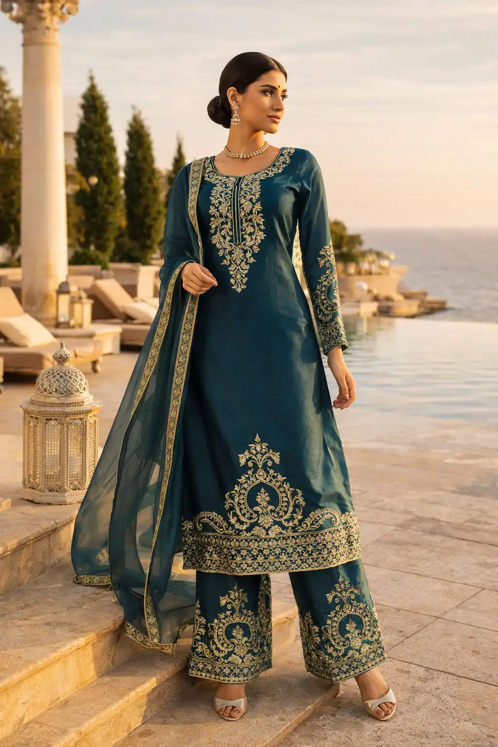 RTC 5983 Teal Blue Zimmy Silk Salwar Suit Perfect for Wedding, Party, Karwa Chauth, Haldi, Eid – . Special Price ₹2099. Delivery 4-6 Working Days. Shop no | Casual Suits, Jump Suits, Creative suits, Designer Suits, Palazzo Suits, Party Wear Suits, Patiala Suits, Salwar suit, Straight Suits