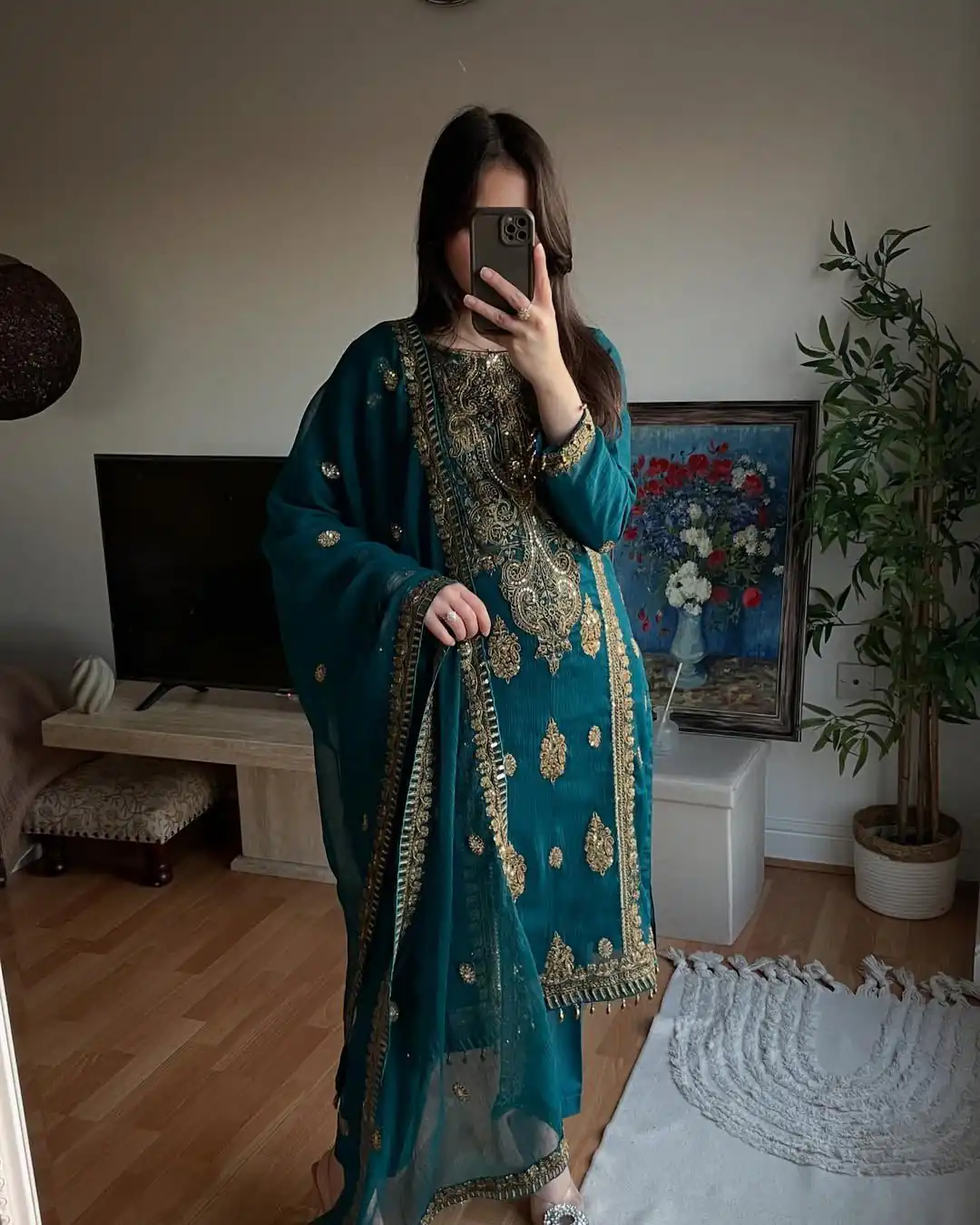 MD 3042 Teal Chinon Silk Salwar Suit with Embroidery Work & Lace Work. Affordable Price ₹2049. Delivery 4-6 Working Days. Shop now. | Casual Suits, Jump Suits, Creative suits, Designer Suits, Palazzo Suits, Party Wear Suits, Patiala Suits, Salwar suit, Straight Suits