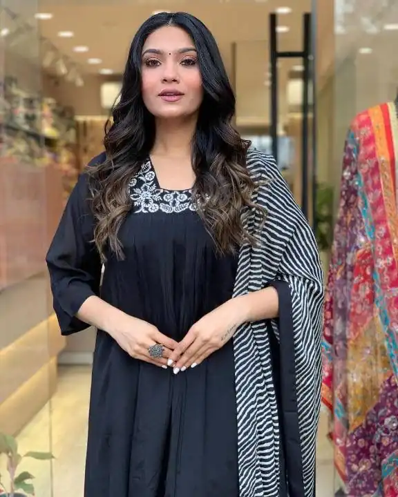 DC G46 Black in Maslin Digital Print Salwar Suit . Wedding, Party, Festive, Events, Introductory Price ₹1699. Delivery 4-6 Working Days. Shop now. | Casual Suits, Jump Suits, Creative suits, Designer Suits, Palazzo Suits, Party Wear Suits, Patiala Suits, Salwar suit, Straight Suits
