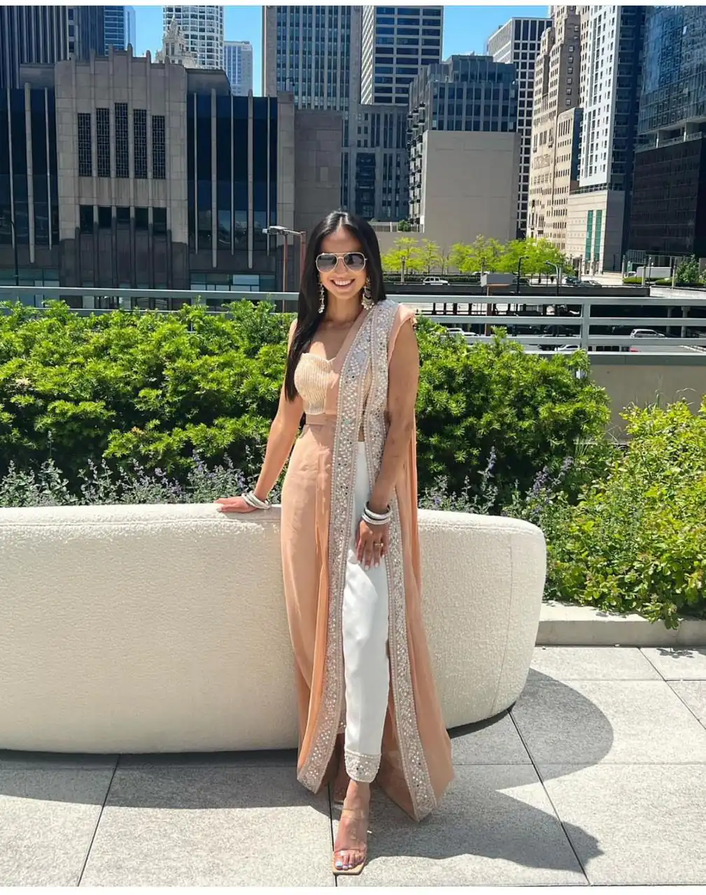 FB L302 Light Peach Color Dual Tone Star Georgette Salwar Suit with Embroidery Work. Affordable Price ₹2999. Delivery 4-6 Working Days. Shop now. | Casual Suits, Jump Suits, Creative suits, Designer Suits, Palazzo Suits, Party Wear Suits, Patiala Suits, Salwar suit, Straight Suits