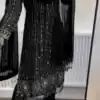 Gorgeous Black Georgette Thread Work Salwar Suit
