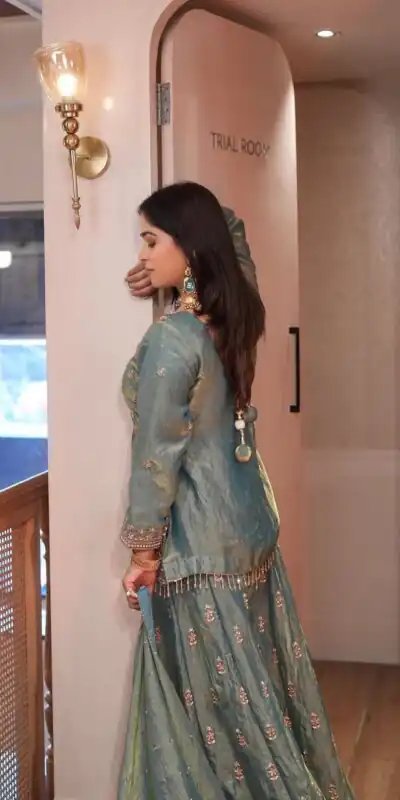 NSR 886 Sky Blue Color Salwar Suit with Mirror Work & Embroidery Work. Best Price ₹2399. Delivery 4-6 Working Days. Shop now. | Casual Suits, Jump Suits, Creative suits, Designer Suits, Palazzo Suits, Party Wear Suits, Patiala Suits, Salwar suit, Straight Suits