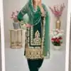 KF 1716 Green in Color Faux Georgette Embroidery Work Salwar Suit . Exclusive Offer ₹2099. Delivery 4-6 Working Days. Shop now. | Casual Suits, Jump Suits, Tops & Bottoms, Track Suits, Trendy Wear, Creative suits, Designer Suits, Palazzo Suits, Party Wear Suits, Patiala Suits, Salwar suit, Straight Suits