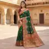 MB 56 Green Paithani Silk Saree with Lace Border & Lace Work. Affordable Price ₹2399. Delivery 4-6 Working Days. Shop now. | Creative Sarees, Bollywood Sarees, Designer Sarees, Embroidered Sarees, Ethnic Saree, Modern Digital sarees, Party Wear Sarees, Sarees