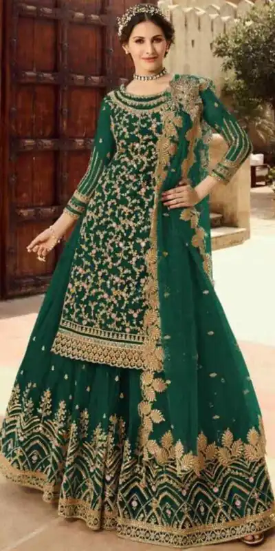DS 15030 Green Soft Net Salwar Suit Perfect for Wedding, Party, Baisakhi, Makar Sankranti, Pongal – . Special Price ₹2649. Delivery 4-6 Working | Casual Suits, Jump Suits, Creative suits, Designer Suits, Palazzo Suits, Party Wear Suits, Patiala Suits, Salwar suit, Straight Suits