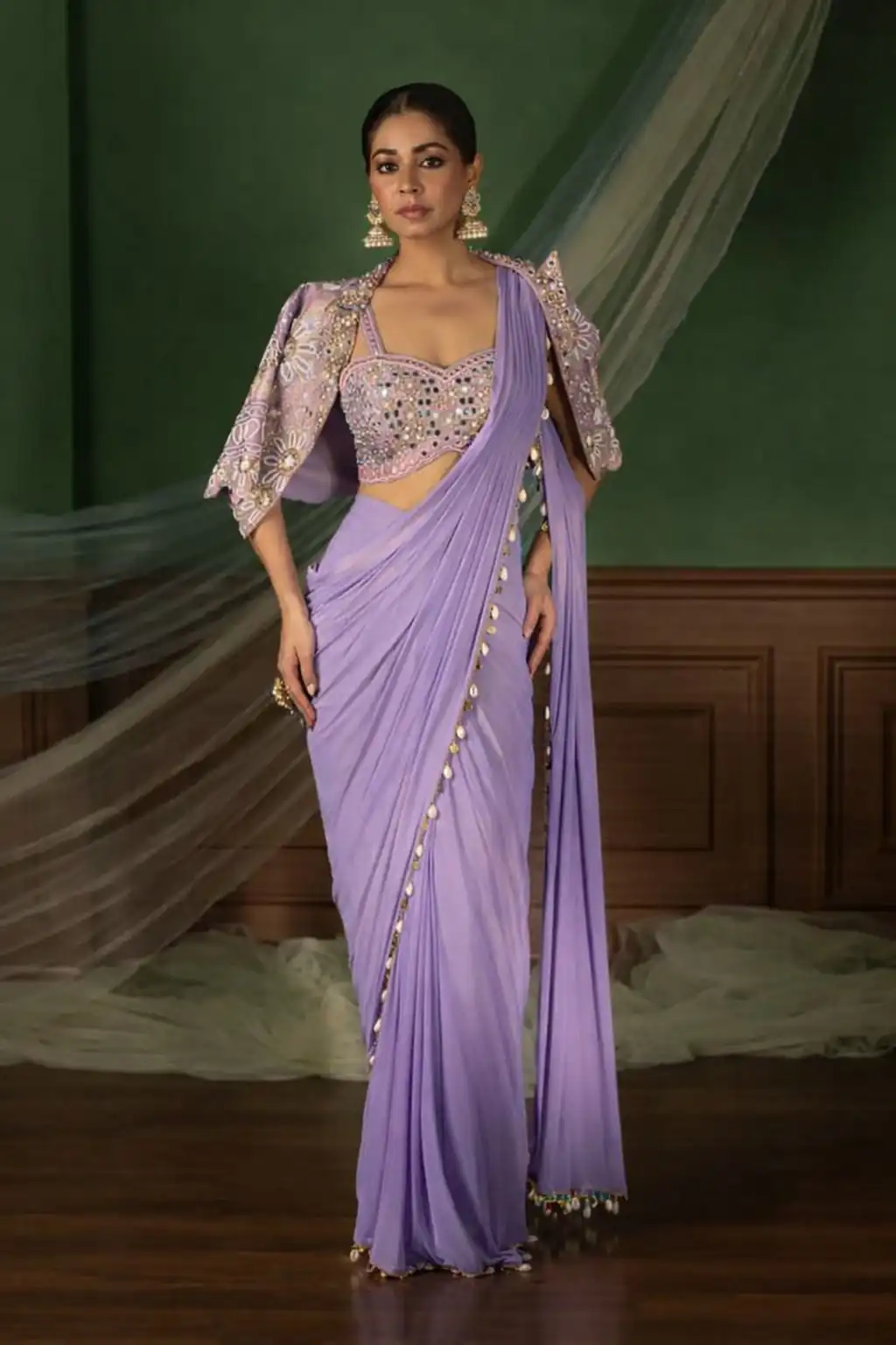 BB 59 Lavender Crep Silk Saree. Perfect for Wedding, Party, Pongal, Reception, Housewarming – Introductory Price ₹2399. Delivery 4-6 Working | Creative Sarees, Bollywood Sarees, Designer Sarees, Embroidered Sarees, Ethnic Saree, Modern Digital sarees, Party Wear Sarees, Sarees