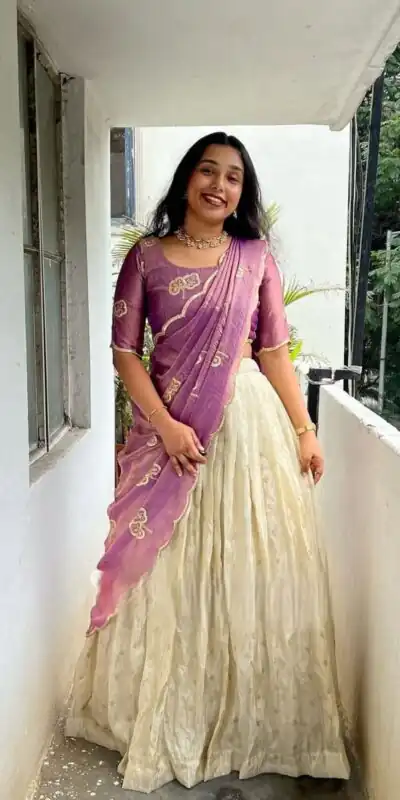 PC 549 Lavender in Color Fendy Silk. Cut Work Lehenga Choli Wedding, Party, Festive, Events, Affordable Price ₹2099. Delivery 4-6 Working Days. Shop now. | Bollywood Lehenga, Creative Lehenga, Designer Lehenga, Embroidered Lehenga, Lehenga, Party Wear Lehenga