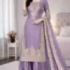 SSR 535 Lavender in Organza Silk Embroidery Work Salwar Suit . Available at ₹2399 only. Delivery 4-6 Working Days. Shop now. | Casual Suits, Jump Suits, Creative suits, Designer Suits, Palazzo Suits, Party Wear Suits, Patiala Suits, Salwar suit, Straight Suits
