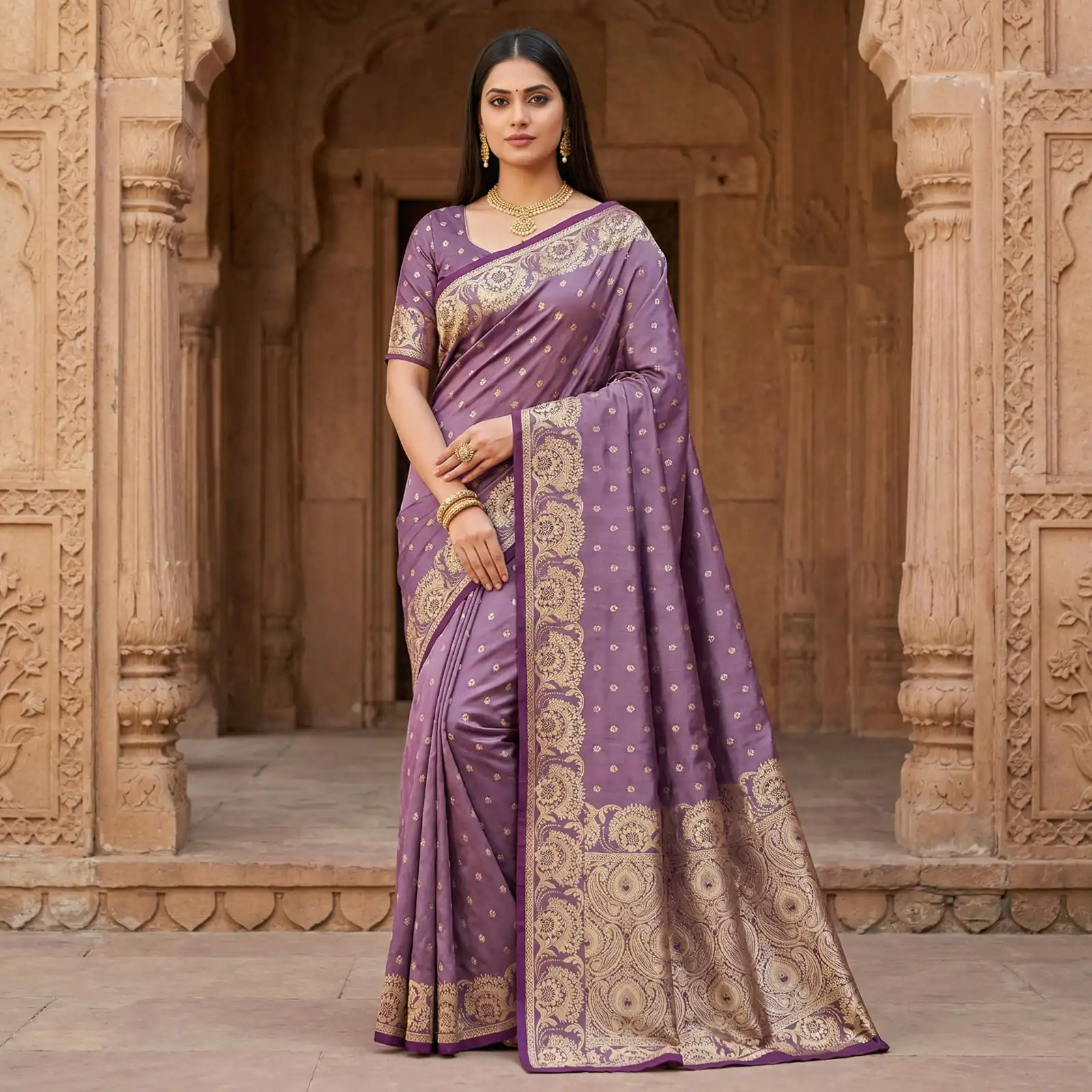 MB 8 Lavender in Color Satin Silk Zari Work & Lace Work Saree . Available at ₹2149 only. Delivery 4-6 Working Days. Shop now. | Creative Sarees, Bollywood Sarees, Designer Sarees, Embroidered Sarees, Ethnic Saree, Modern Digital sarees, Party Wear Sarees, Sarees