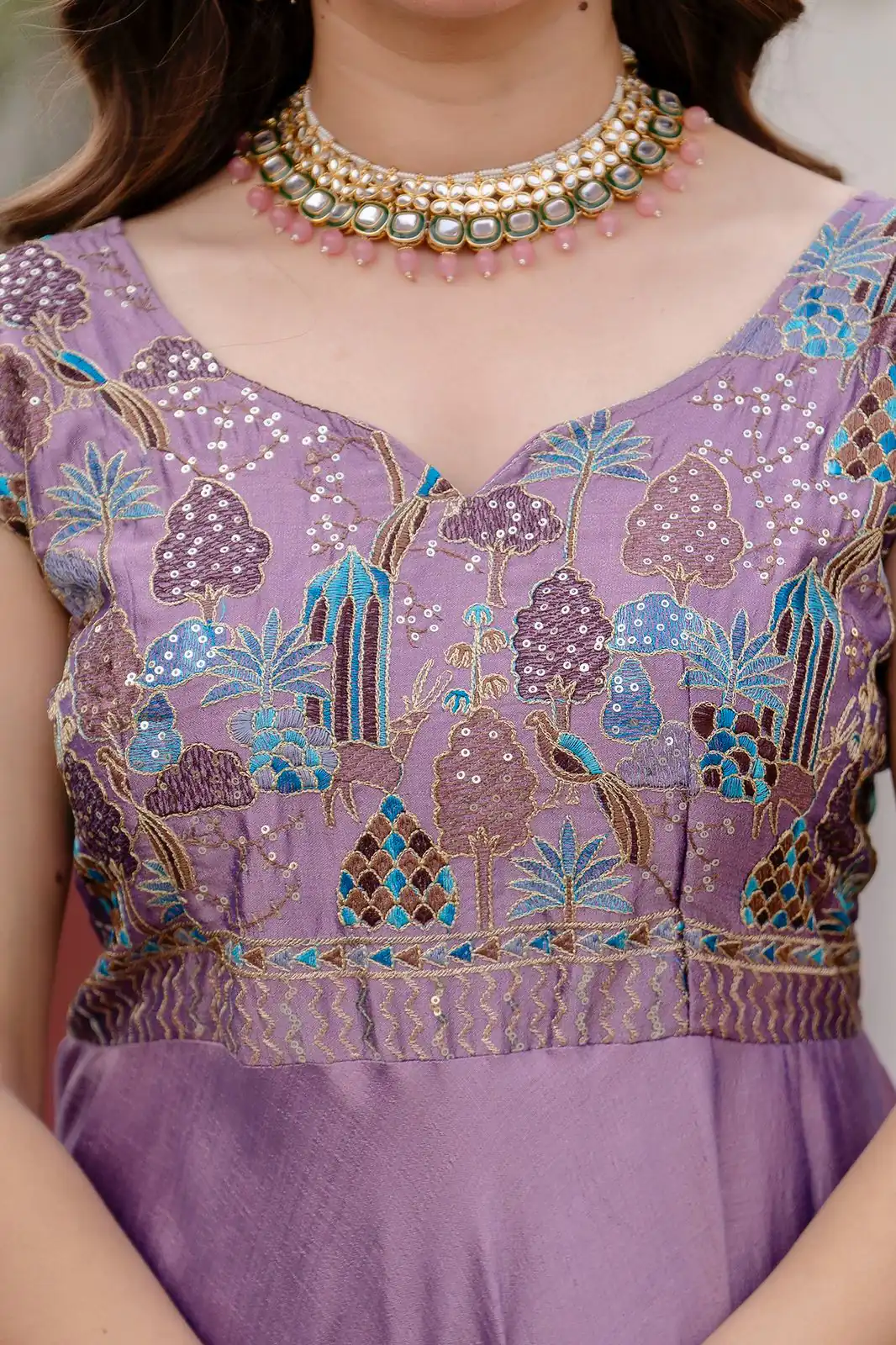 RR 39 Rust Lavender Silk Gown Perfect for Wedding, Party, Holi, Anniversary, Mehendi –. Grab it for ₹2149. Delivery 4-6 Working Days. Shop now. | Bollywood Gowns, Creative Gowns, Designer Gowns, Embroidered Gowns, Gowns, Party Wear Gowns