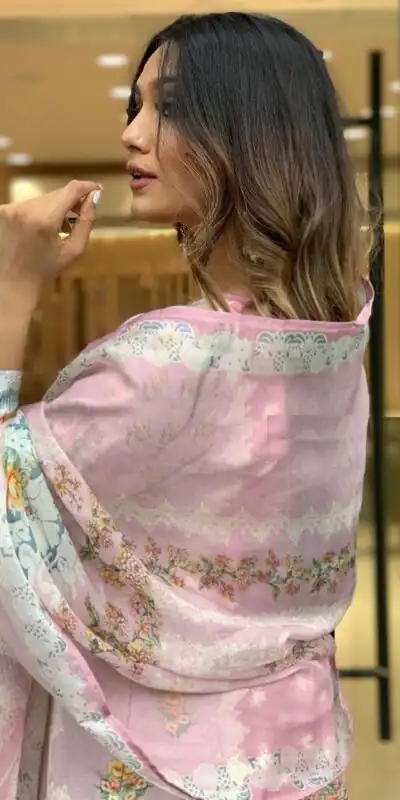 DC G22 Light Pink in Maslin Digital Print Salwar Suit . Wedding, Party, Festive, Events, Introductory Price ₹1749. Delivery 4-6 Working Days. Shop now. | Casual Suits, Jump Suits, Creative suits, Designer Suits, Palazzo Suits, Party Wear Suits, Patiala Suits, Salwar suit, Straight Suits