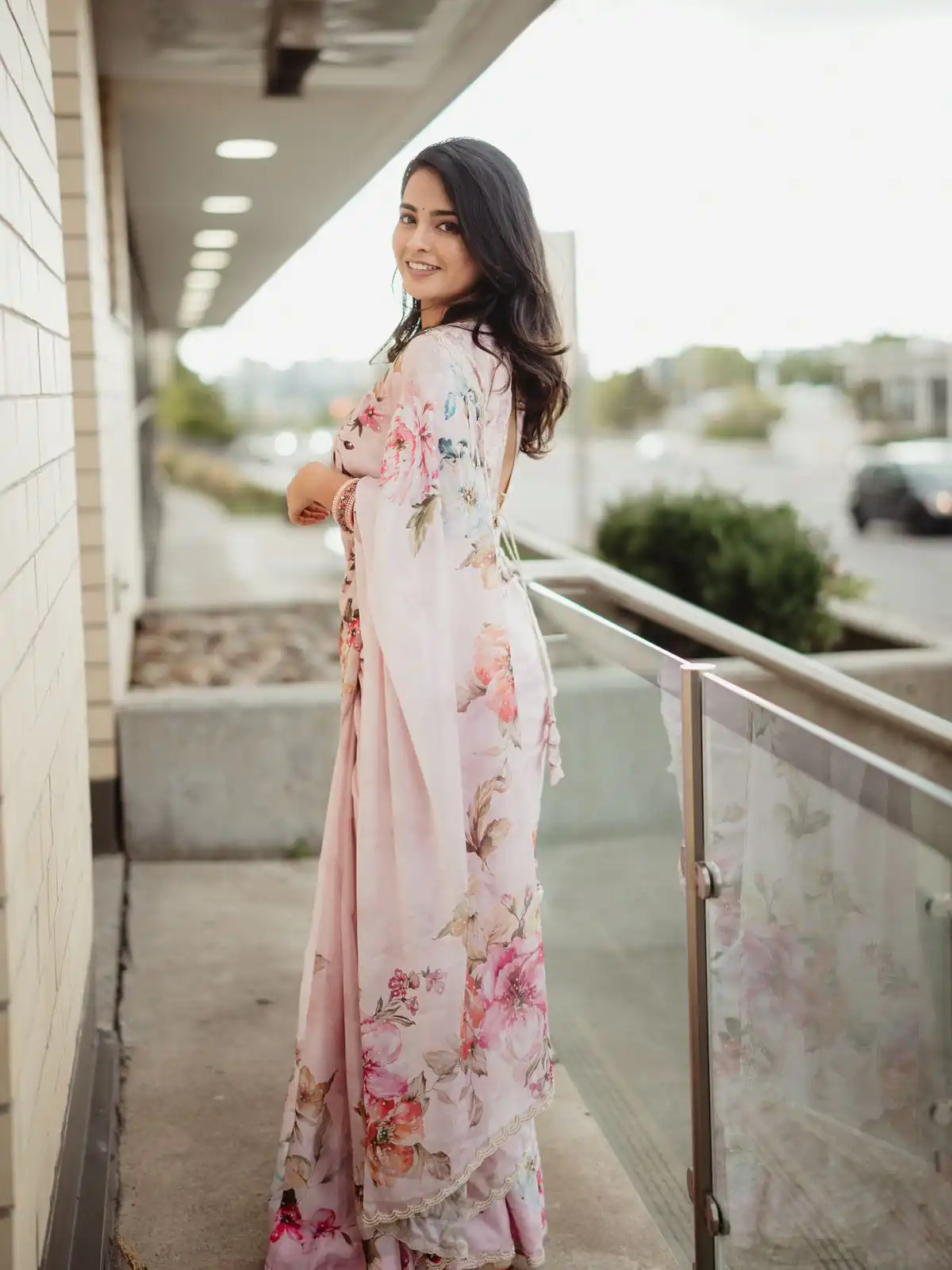 NC 5535 Light Pink Soft Tebby Floral Print Handwork Work Saree Perfect for Wedding, Party, Onam, Family Festive Deal ₹2449. Delivery 4-6 Working Days | Creative Sarees, Bollywood Sarees, Designer Sarees, Embroidered Sarees, Ethnic Saree, Modern Digital sarees, Party Wear Sarees, Sarees