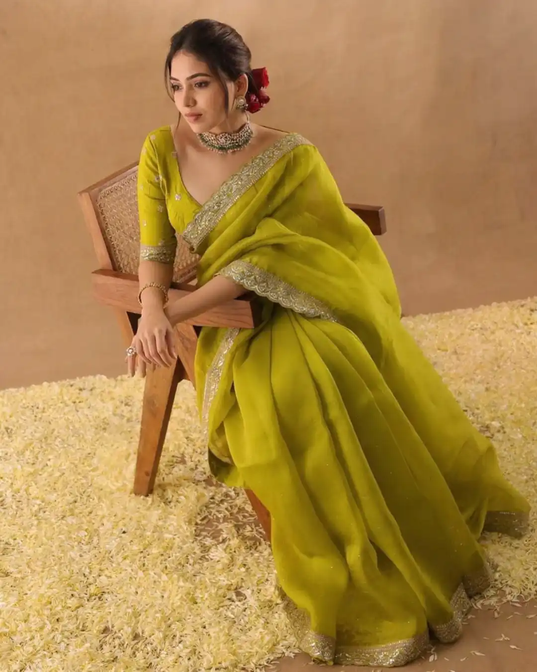 JR 652 Mehendi in Organza Silk Embroidery Work & Sequins Work Saree . Now at just ₹1849. Delivery 4-6 Working Days. Shop now. | Creative Sarees, Bollywood Sarees, Designer Sarees, Embroidered Sarees, Ethnic Saree, Modern Digital sarees, Party Wear Sarees, Sarees