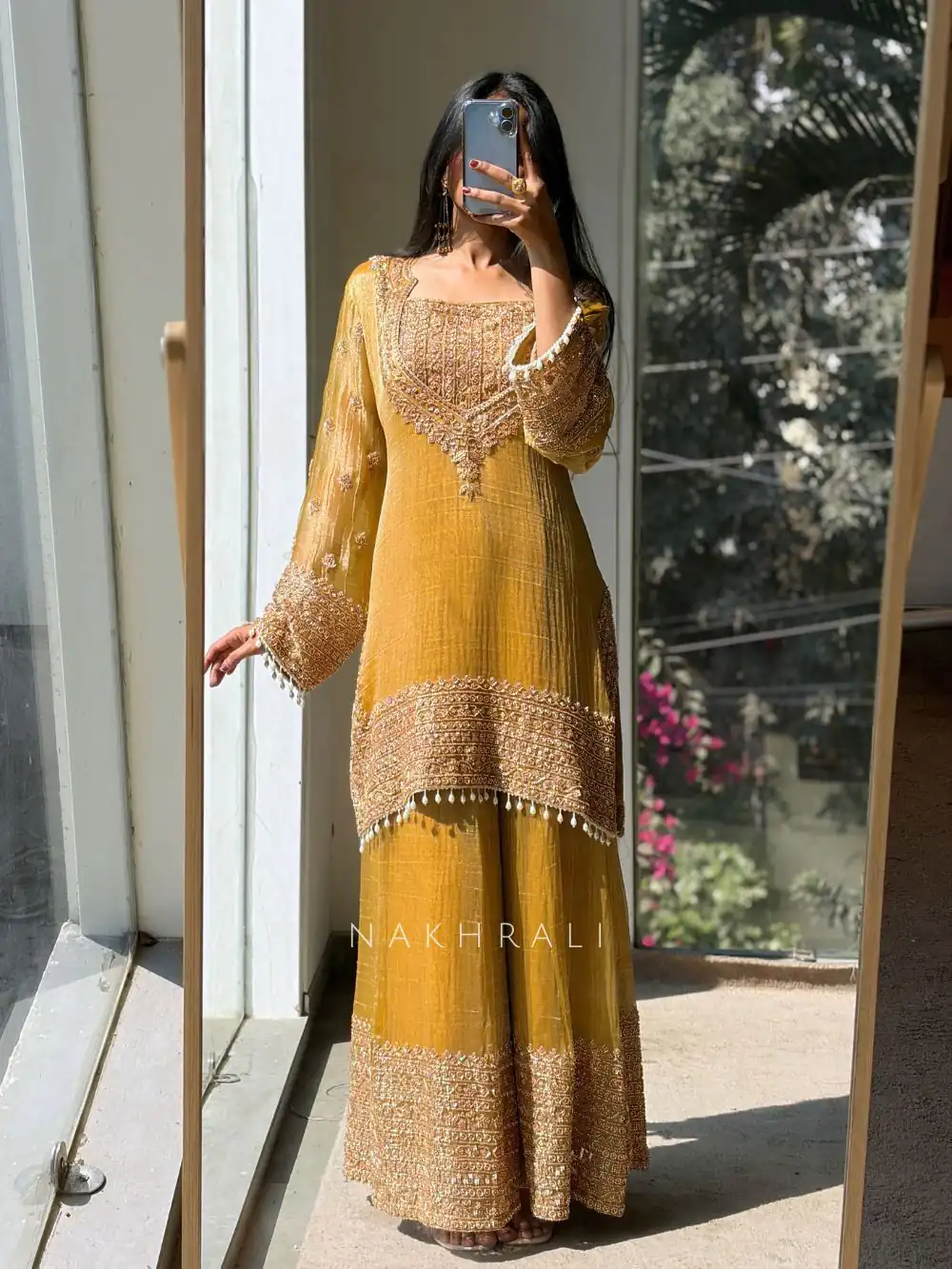 SR 1705 Mustered Fendy Silk Salwar Suit Perfect for Wedding, Party, Cultural Events, Sangeet, Housewarming – . Grab it for ₹2449. Delivery 4-6 Working Da | Casual Suits, Jump Suits, Creative suits, Designer Suits, Palazzo Suits, Party Wear Suits, Patiala Suits, Salwar suit, Straight Suits