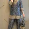 ST 1124 Navy Blue in Mul Cotton Lace Work & Embroidery Work Salwar Suit . Special Price ₹1849. Delivery 4-6 Working Days. Shop now. | Casual Suits, Jump Suits, Creative suits, Designer Suits, Palazzo Suits, Party Wear Suits, Patiala Suits, Salwar suit, Straight Suits