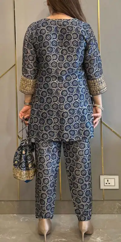 ST 1124 Navy Blue in Mul Cotton Lace Work & Embroidery Work Salwar Suit . Special Price ₹1849. Delivery 4-6 Working Days. Shop now. | Casual Suits, Jump Suits, Creative suits, Designer Suits, Palazzo Suits, Party Wear Suits, Patiala Suits, Salwar suit, Straight Suits