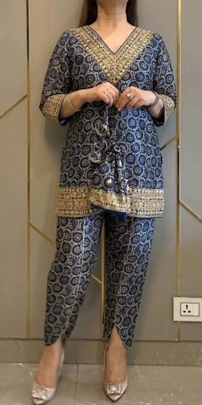 ST 1124 Navy Blue in Mul Cotton Lace Work & Embroidery Work Salwar Suit . Special Price ₹1849. Delivery 4-6 Working Days. Shop now. | Casual Suits, Jump Suits, Creative suits, Designer Suits, Palazzo Suits, Party Wear Suits, Patiala Suits, Salwar suit, Straight Suits