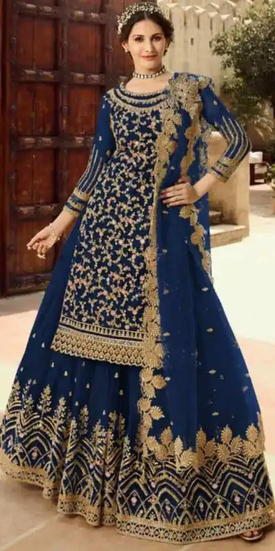 DS 15030 Navy Blue Soft Net Salwar Suit Perfect for Wedding, Party, Baisakhi, Makar Sankranti, Pongal – . Special Price ₹2649. Delivery 4-6 Working | Casual Suits, Jump Suits, Creative suits, Designer Suits, Palazzo Suits, Party Wear Suits, Patiala Suits, Salwar suit, Straight Suits