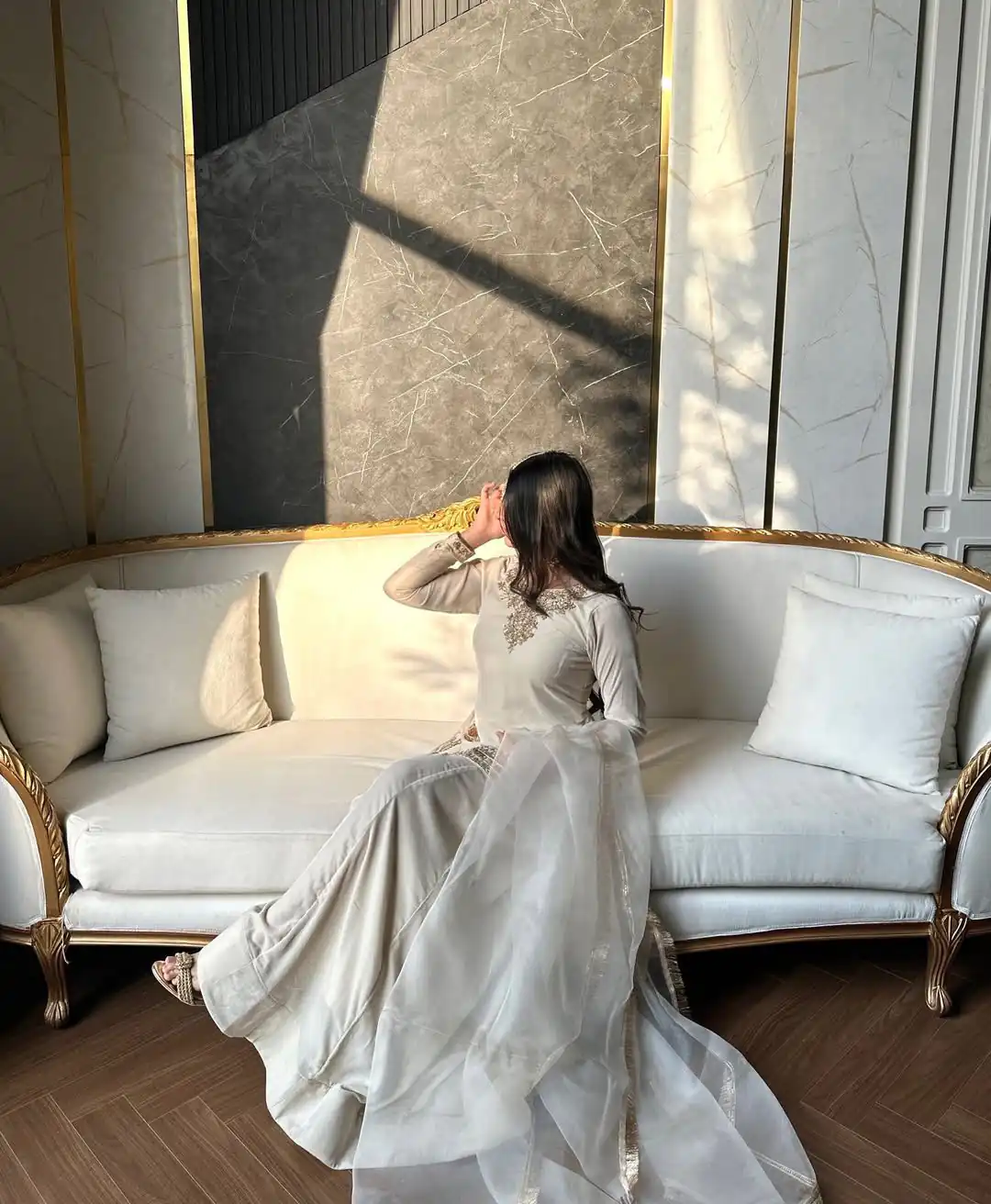 NF 1269 Off White Korean Satin Silk Salwar Suit with Lace Work & Embroidery Work. Exclusive Offer ₹2149. Delivery 4-6 Working Days. Shop now. | Casual Suits, Jump Suits, Creative suits, Designer Suits, Palazzo Suits, Party Wear Suits, Patiala Suits, Salwar suit, Straight Suits